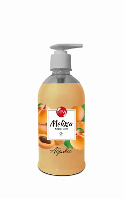 Жидкое мыло "DEW Melissa" Абрикос, 500мл