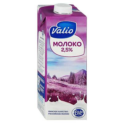 Молоко Виола UHT 2,5% ультрапастеризованное 1л Без ЗМЖ
