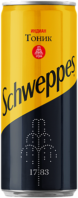 Напиток газированный Schweppes Индиан Тоник 0,33 л жб (Швепс)