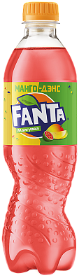 Напиток газированный Fanta Манго Дэнс 0,5 л (Фанта)