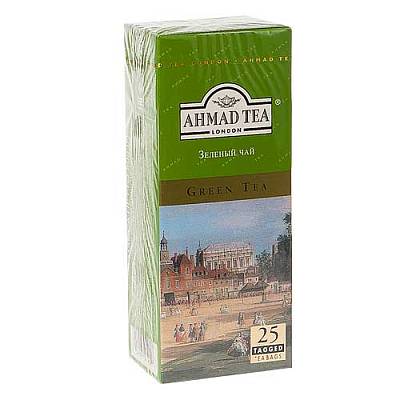 Чай Ahmad Tea Зёленый 25пакх2г (Ахмад)