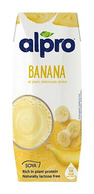 Напиток Alpro соево-банановый обогащенный кальцием и витаминами 250мл