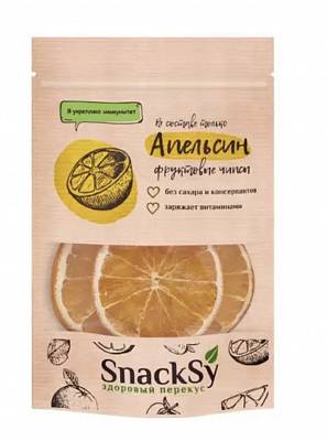 Чипсы фруктовые Здоровый перекус Snacksyla апельсин 35гр