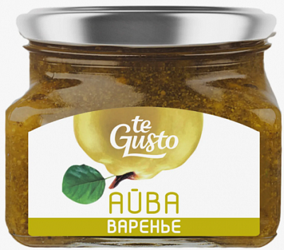 Варенье Te Gusto из айвы ст/б 430гр