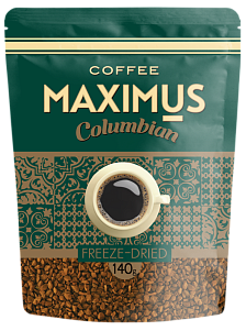 Кофе Maximus растворимый Colambian 140гр