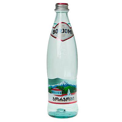 Вода Borjomi минеральная газ с/б 0,5л (Боржоми)