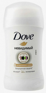 Дезодорант стик Dove Невидимый 40мл