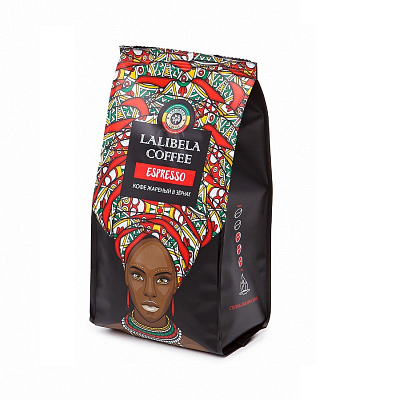 Кофе Lalibela Coffee Espresso зерно м/у 250гр