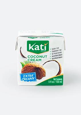 Сливки кокосовые Kati тетра пак150 мл