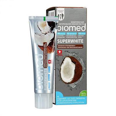 Зубная паста Сплат Biomed Супервайт 100мл