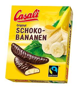 Суфле Casali банановое в шоколадной глазури 150гх10