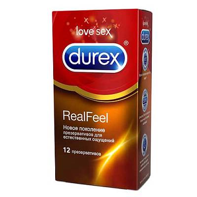 Презервативы Durex №3х12 Real Feel для естественных ощущений