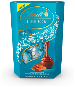 Набор конфет Lindt Lindor с соленой карамелью 200гр