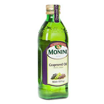 Масло Monini Grapeseed Oil из виноградных косточек 0,5л