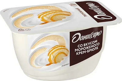 "Даниссимо" творожный мороженое крем-брюле 5,5% 110гр БЕЗ ЗМЖ