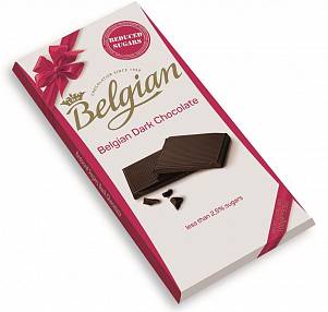 Шоколад горький "The Belgian" без сахара , 100гр