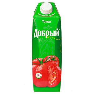 Сок Добрый томатный 1л