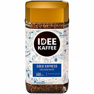 Кофе "IDEE Kaffe" "Gold Express" натуральный растворимый сублимированный с/б 100гр