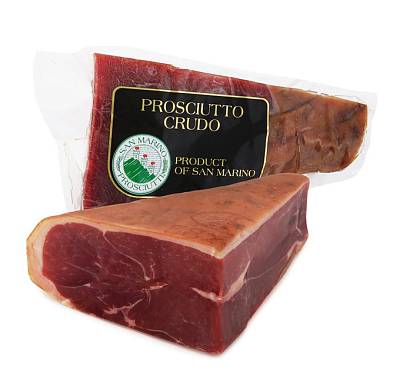 Окорок Прошутто crudo del Titano без кости натуральная форма 6 кг
