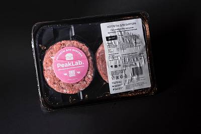 Котлеты "Peaklab"  для бургера овощные высокобелковые, 200гр