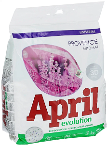 Порошок April evolution автомат Provence универсальный, 3кг