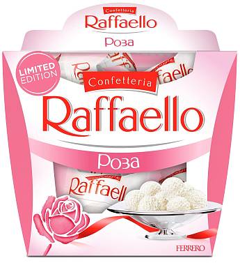 Набор конфет Раффаэлло Роза 150г