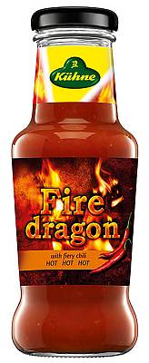 Соус Kuhne Fire Dragon томатный с перцем с/б 250г