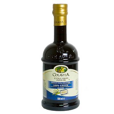 Масло Colavita оливковое E.V. 100% Greek нерафинированное 0,5л