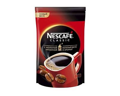 Кофе Nescafe Classic молотый в растворимом м/у 150г (Нескафе)