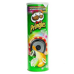 Чипсы Pringles сметана/лук 165грх19