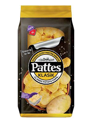 Чипсы Pattes картофельные с классическим вкусом 100гр