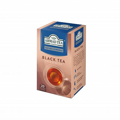 Чай Ahmad Tea черный без кофеина 20пакх2гр