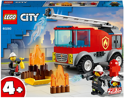 Конструктор LEGO CITY Пожарная машина с лестницей