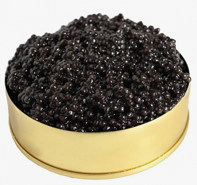 Икра зернистая осетровая непастериз. "Caviar-black" ст/б 50гр.