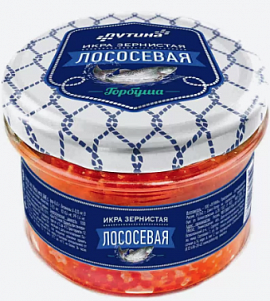 Икра "Путина" лососевая зернистая (горбуша) ст/б 240гр