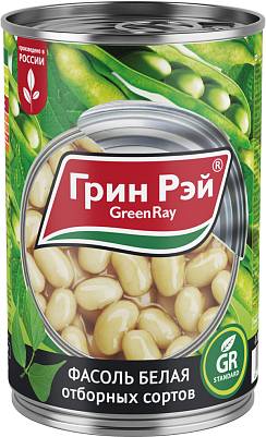 Фасоль Green Ray белая натуральная 425мл (Грин  рей)