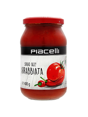 Соус Piacelli томатный с перцем чили 400гр