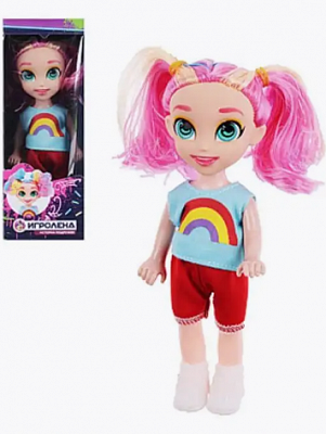 Игрушка кукла с цветными волосами детям от 3-х лет