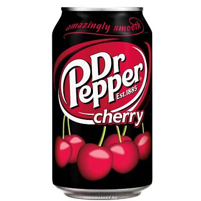 Напиток Dr Peper Cherry  0,330мл (Доктор Пеппер)