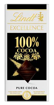 Шоколад Lindt Eхcellence 100% какао 50гр