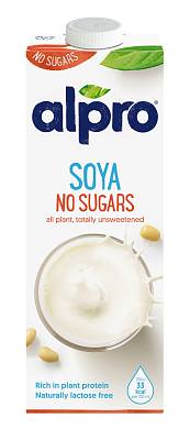 Напиток Alpro соевый без сахара обогащенный кальцием и витаминами 1л