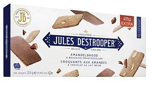 Печенье Jules Destrooper Amandelbrood & Belgische Melkchocolade 125г