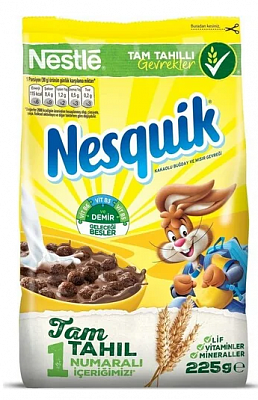 Готовый завтрак Nestle "Nesquik Cereal"  225гр