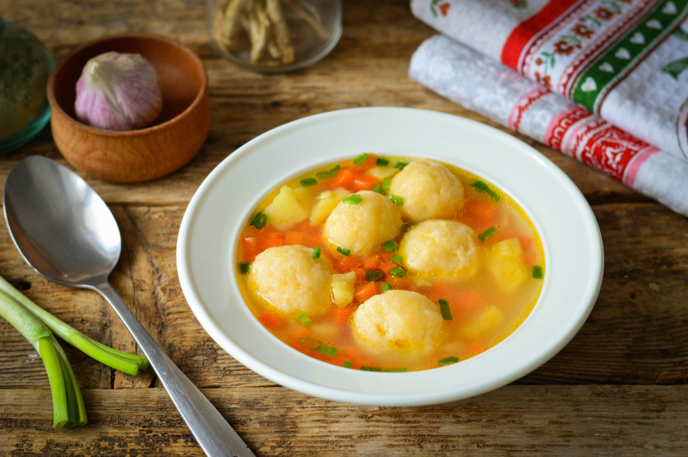 РЕЦЕПТ Овощной суп с сырными шариками фото №14